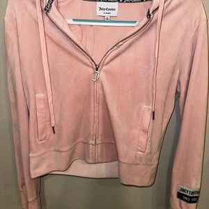 Juicy Couture Pink Velour Hoodie